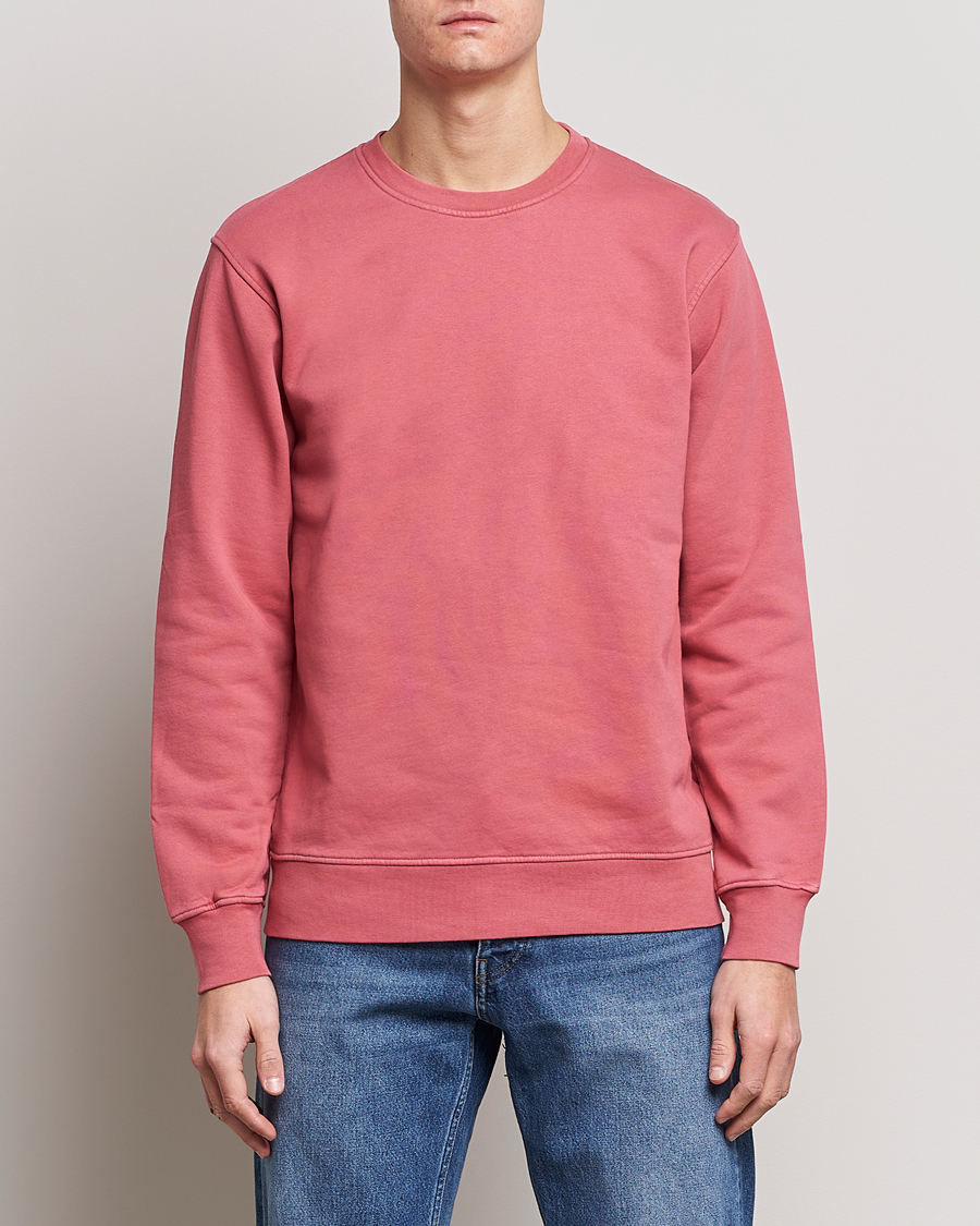 Mies | Colorful Standard | Colorful Standard | Classic Organic Crew Neck Sweat Raspberry Pink