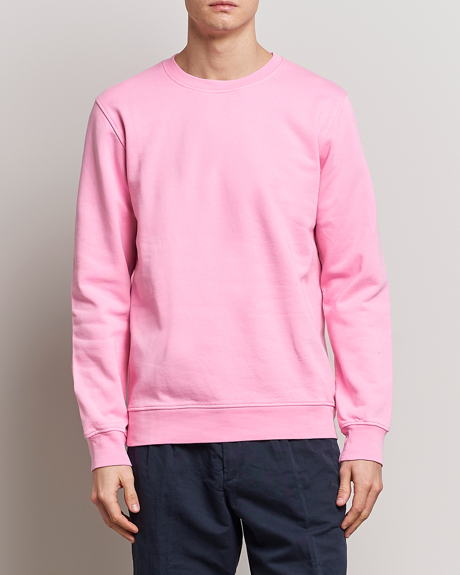Mies | Colorful Standard | Colorful Standard | Classic Organic Crew Neck Sweat Flamingo Pink