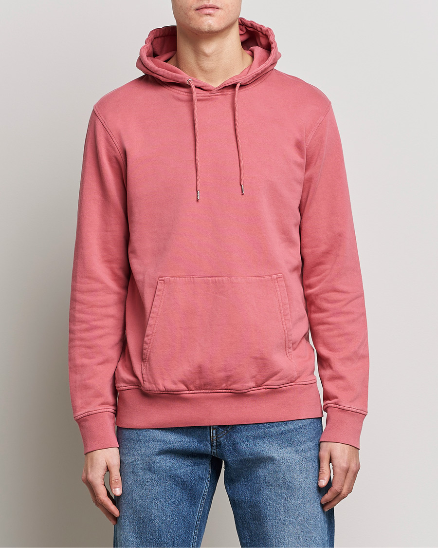 Mies | Hupparit | Colorful Standard | Classic Organic Hood Raspberry Pink