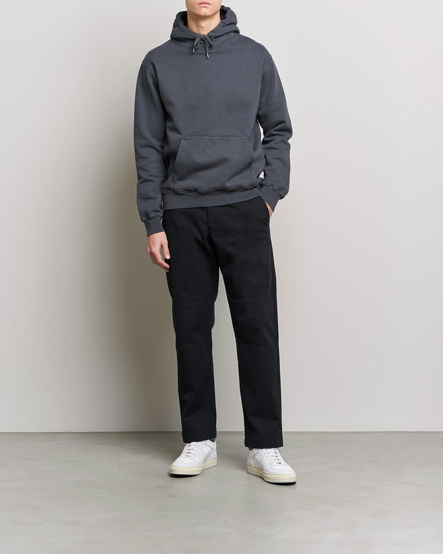 Mies | Puserot | Colorful Standard | Classic Organic Hood Lava Grey