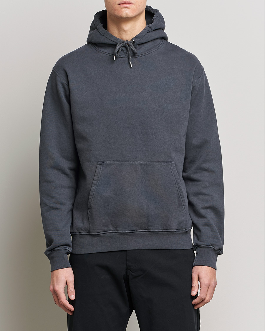 Mies | Puserot | Colorful Standard | Classic Organic Hood Lava Grey