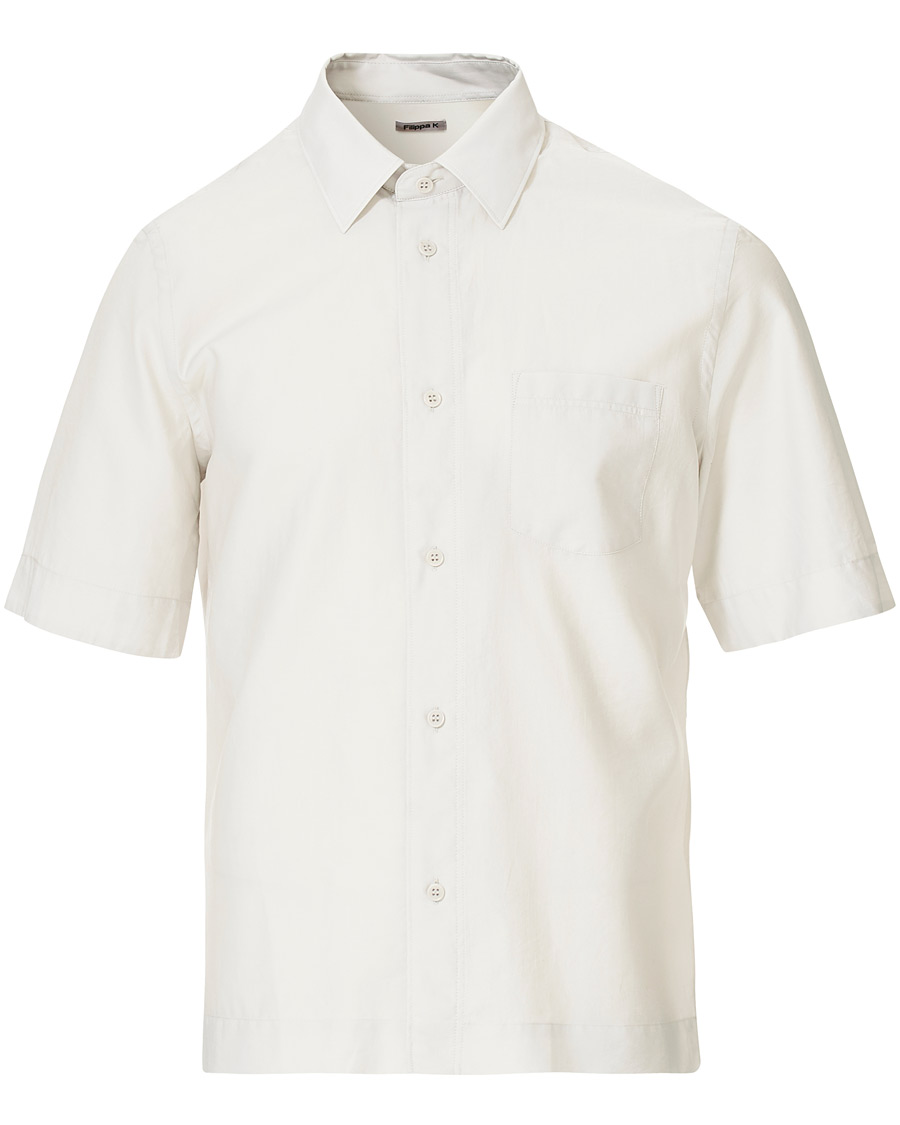 Mies | Kauluspaidat | Filippa K | Owen Short Sleeve Shirt Sterling Grey