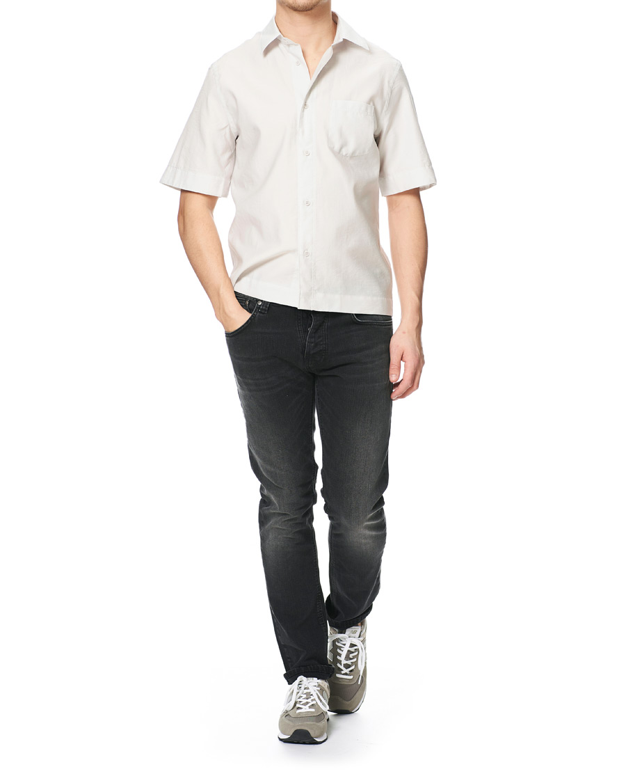 Mies | Kauluspaidat | Filippa K | Owen Short Sleeve Shirt Sterling Grey
