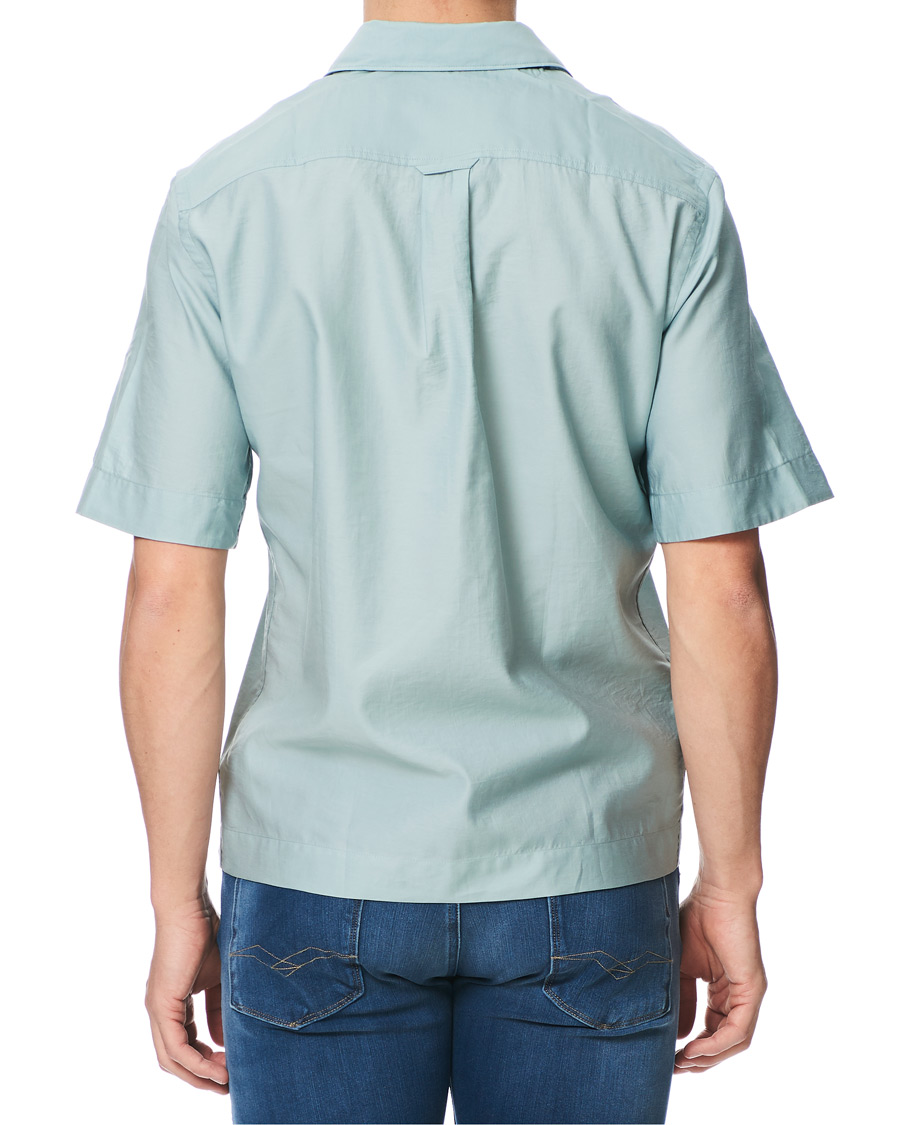Mies | Kauluspaidat | Filippa K | Owen Short Sleeve Shirt Mint Powder