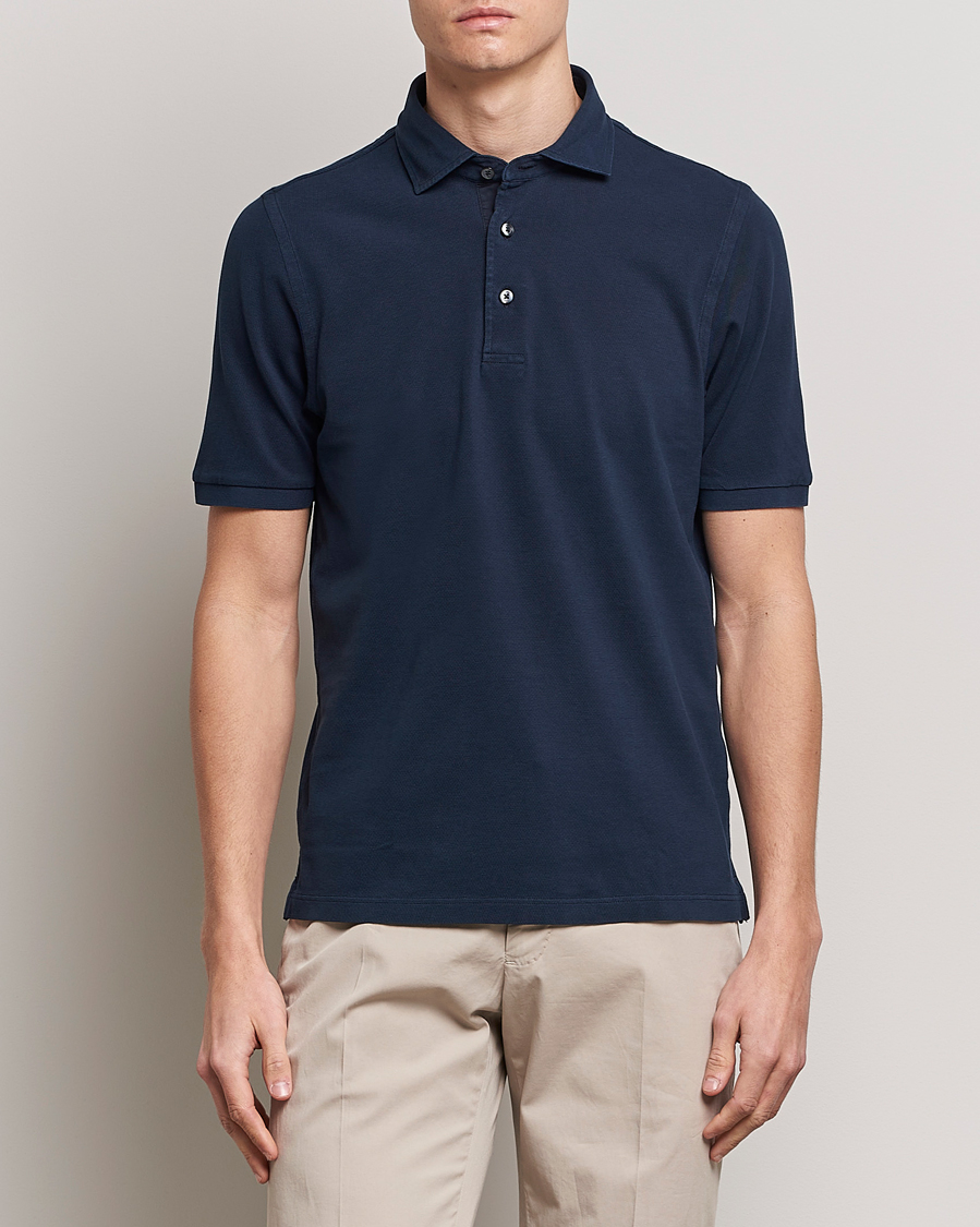 Mies | Pikeet | Gran Sasso | Washed Polo Navy