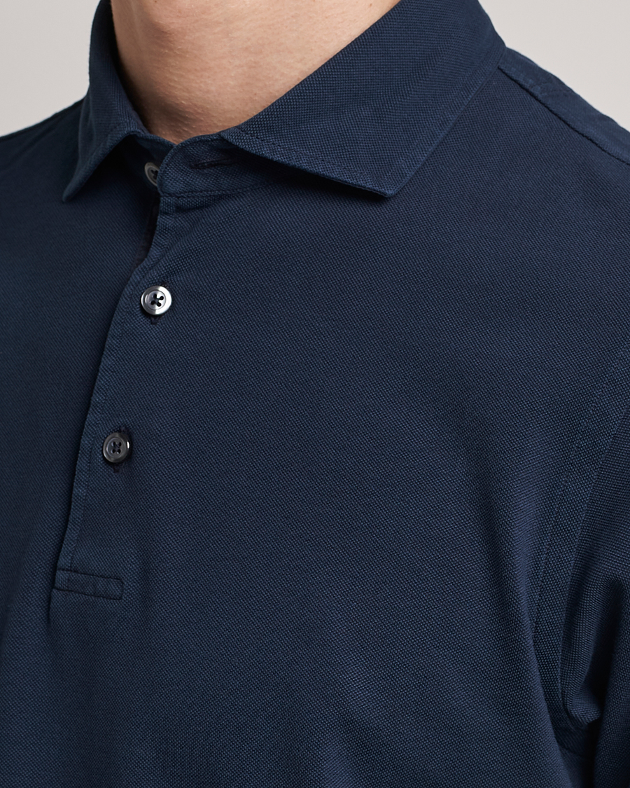 Mies | Pikeet | Gran Sasso | Washed Polo Navy
