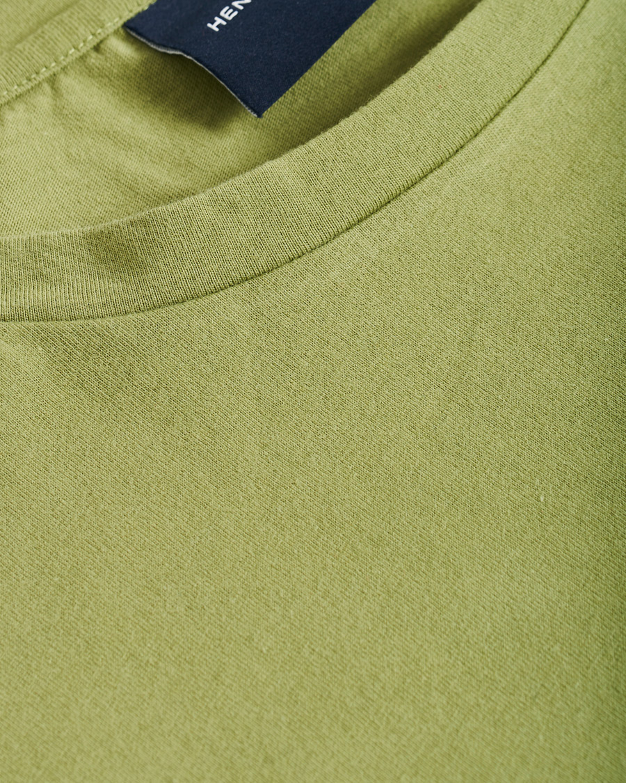 Mies | T-paidat | Henri-Lloyd | Henri Lloyd RWR Backprint Long Sleeve Crew Neck Tee Light Green