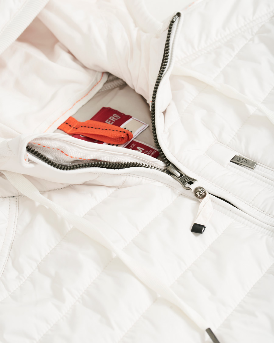 Mies | Takit | Parajumpers | Ivor Fleece & Puffer Hooded Jacket White Cream