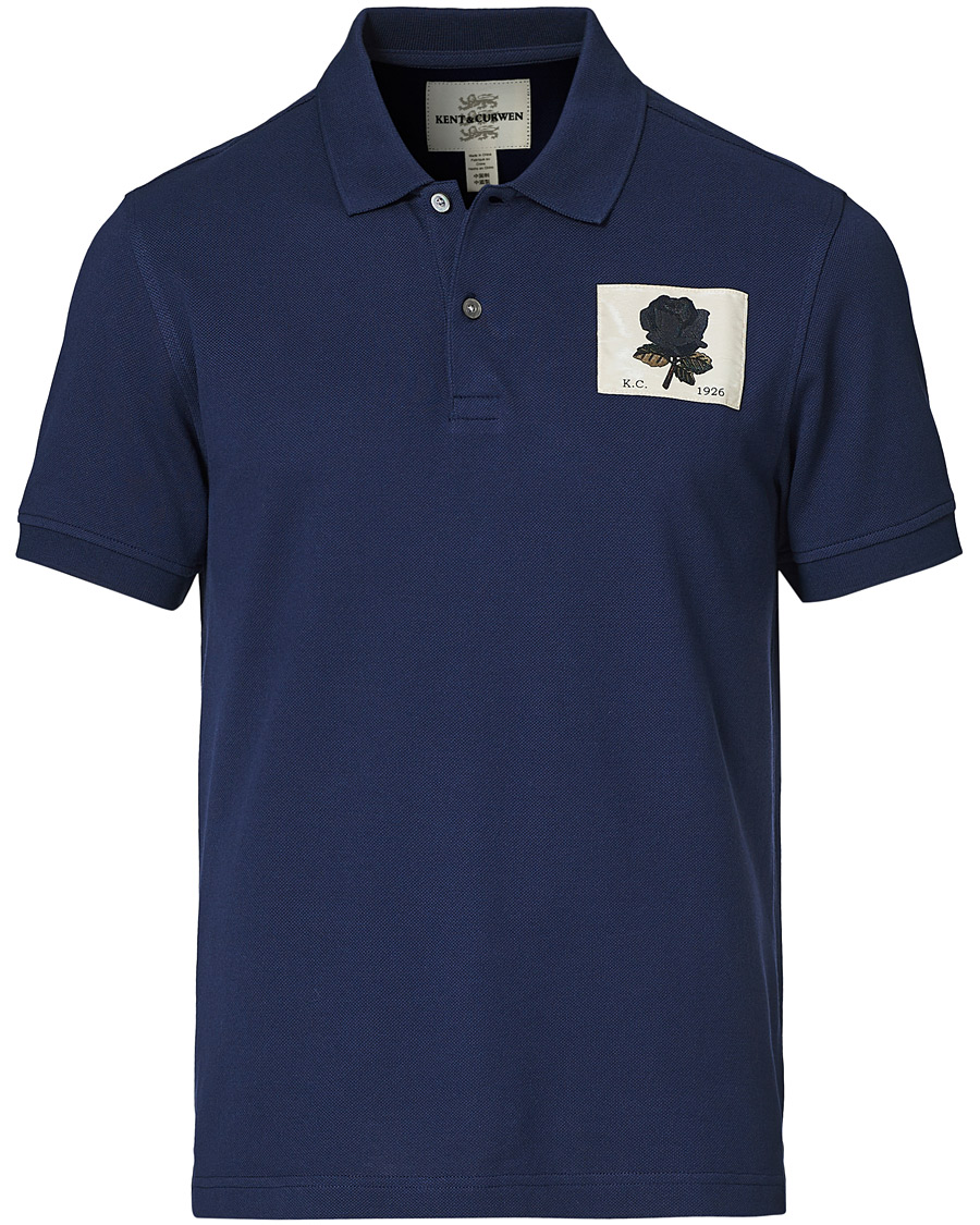 Mies | Pikeet | Kent & Curwen | Small Rose Polo Navy