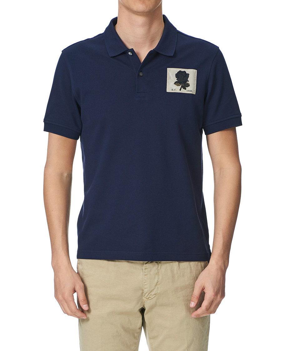 Mies | Pikeet | Kent & Curwen | Small Rose Polo Navy