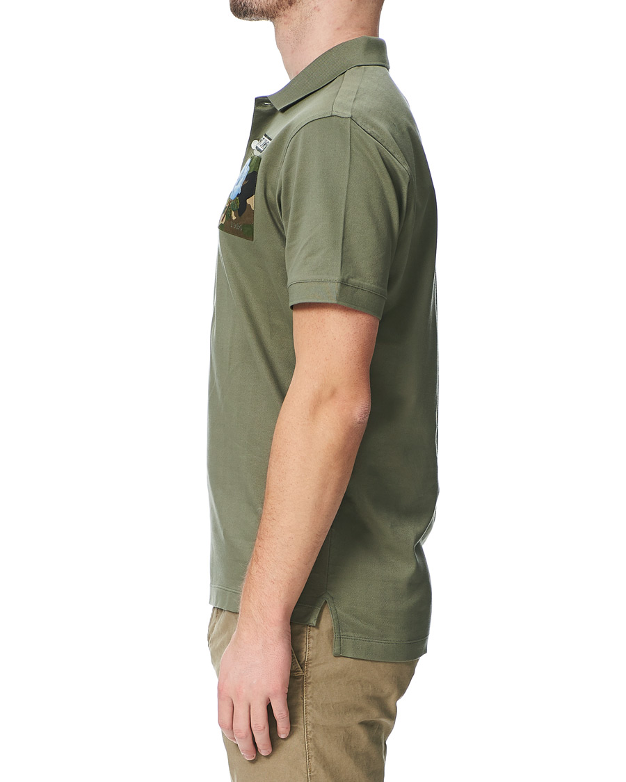 Mies | Pikeet | Kent & Curwen | Lowther Logo Polo Pingrove