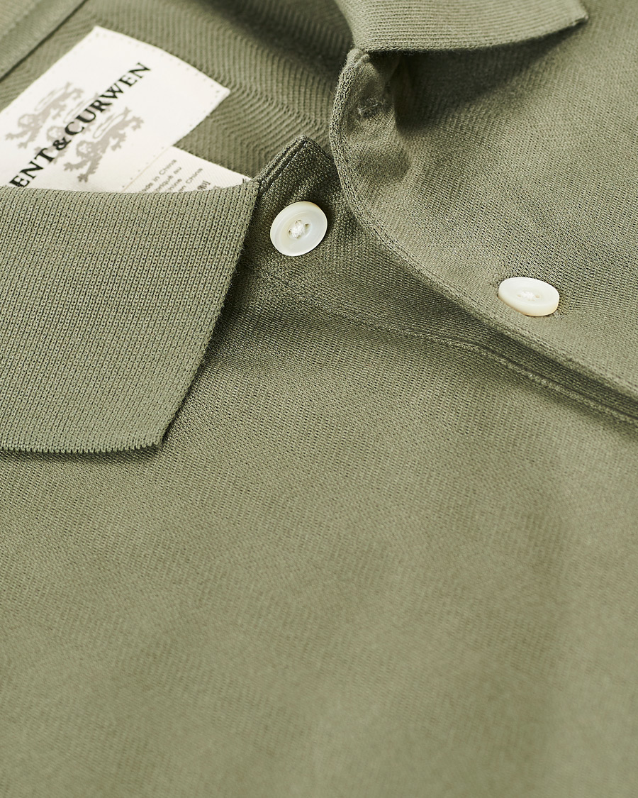 Mies | Pikeet | Kent & Curwen | Lowther Logo Polo Pingrove