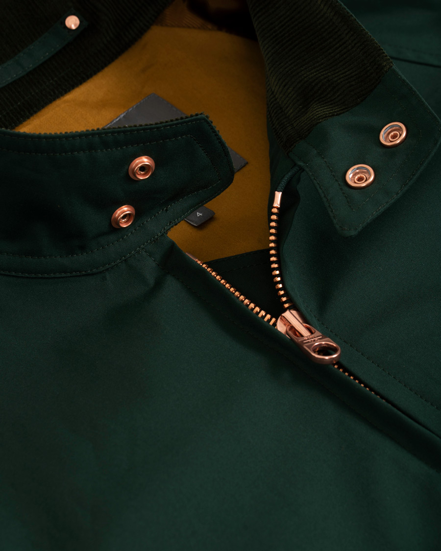 Mies | Takit | Private White V.C. | Ventile Harrington Jacket 3.0 Racing Green