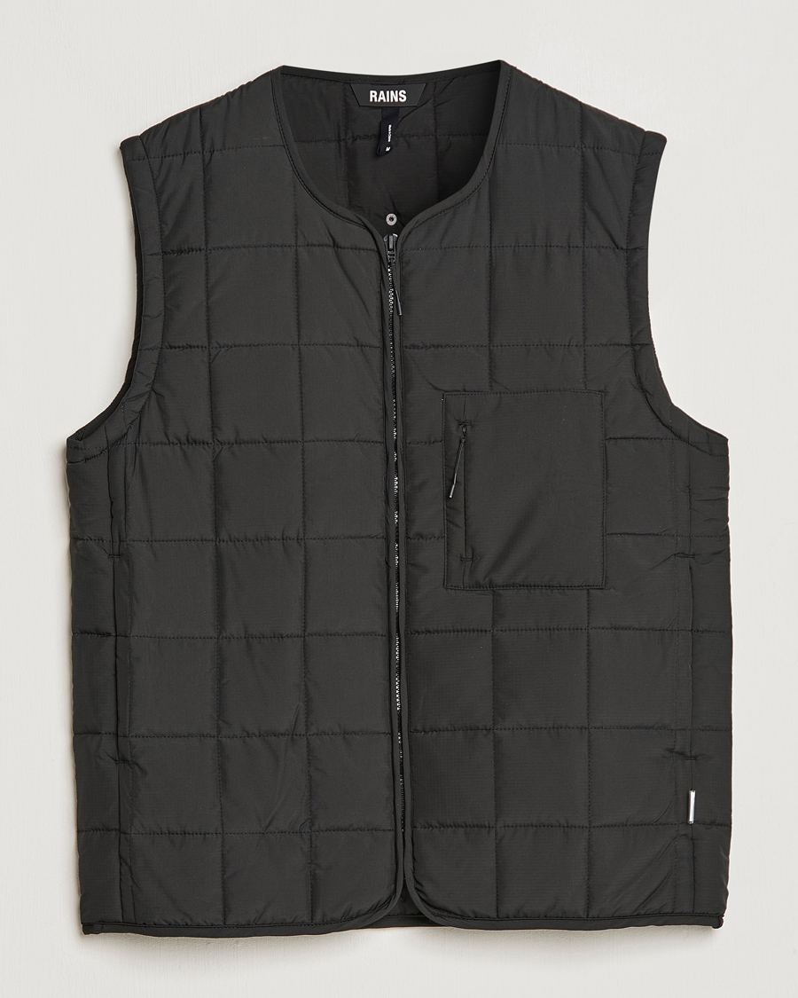 Mies | Takit | RAINS | Liner Vest Black