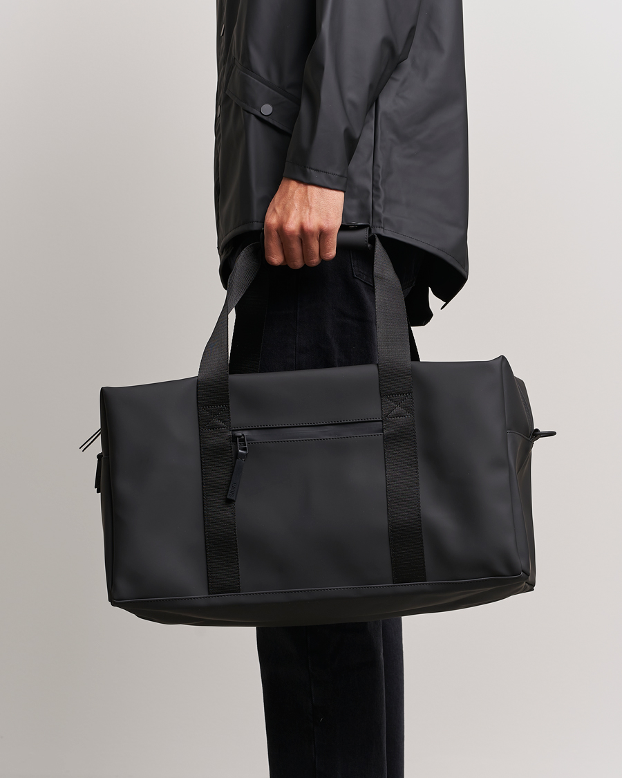 Mies | RAINS Small Weekendbag Black | RAINS | Small Weekendbag Black