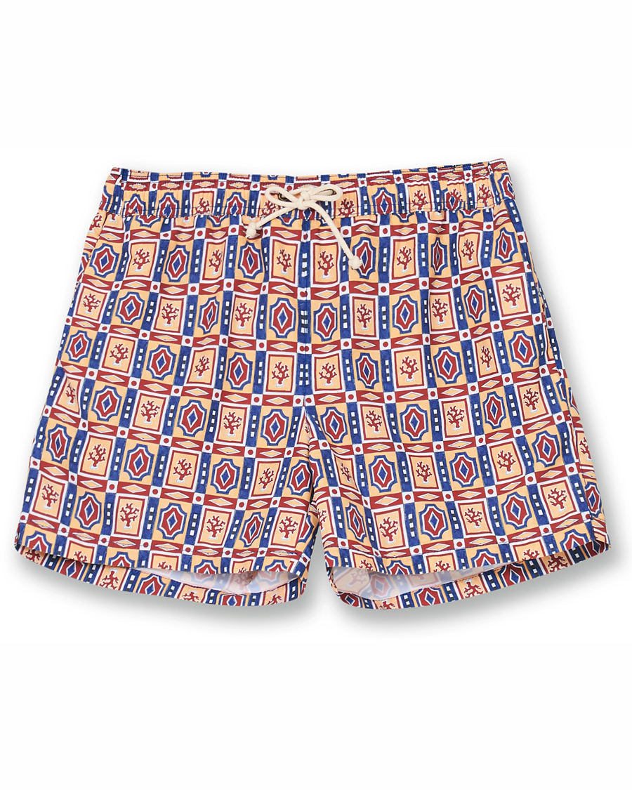 Mies | Uimahousut | Ripa Ripa | Printed Swimshorts Red/Blue