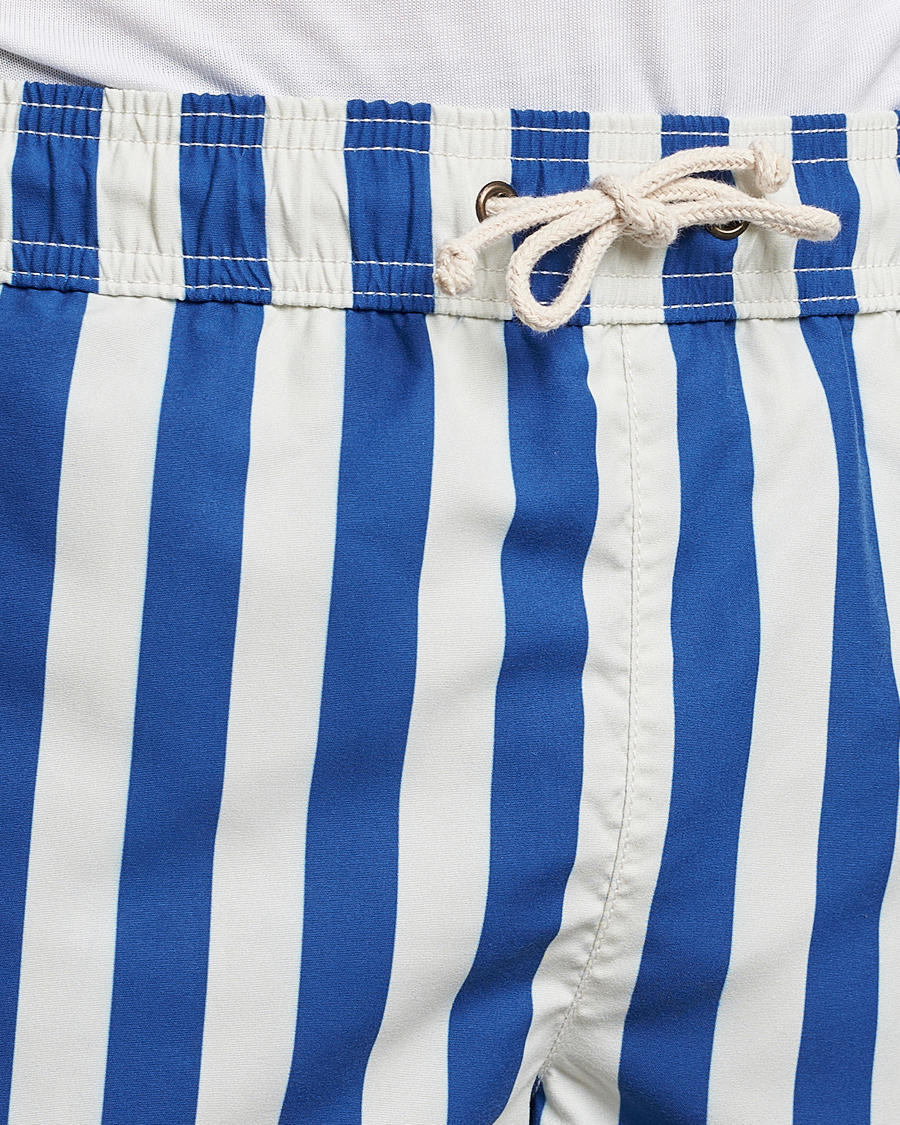 Mies | Ripa Ripa Paraggi Striped Swimshorts Blue/White | Ripa Ripa | Paraggi Striped Swimshorts Blue/White
