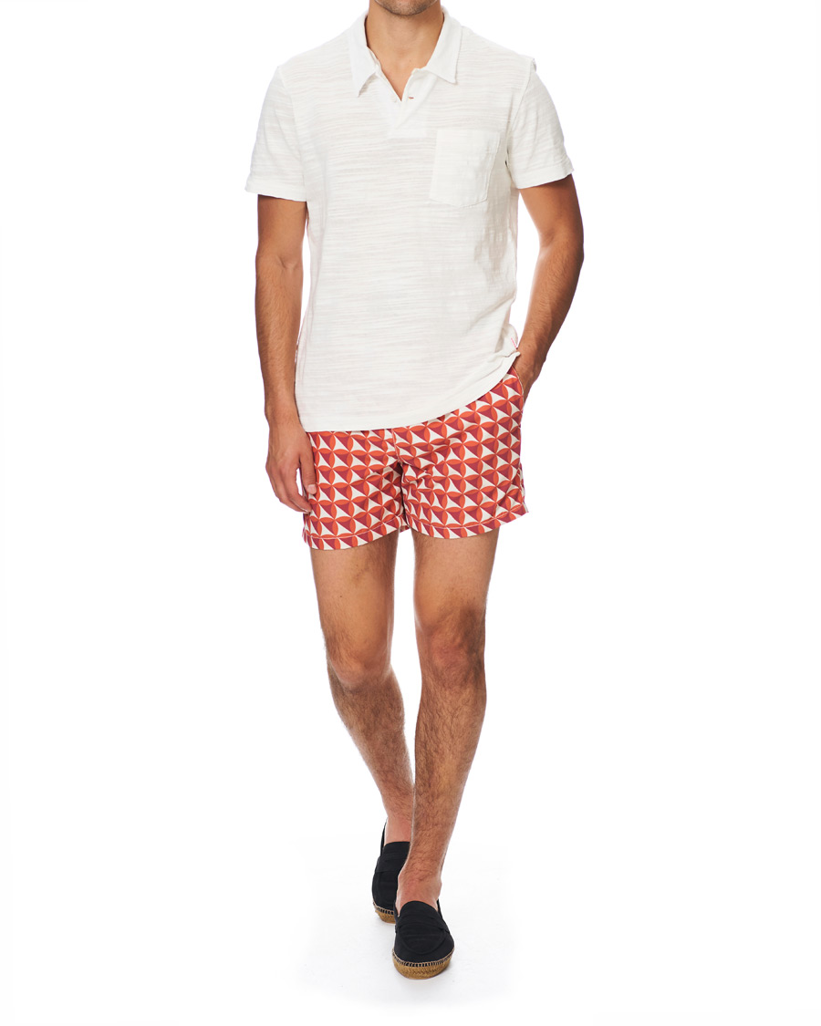 Mies | Uimahousut | Ripa Ripa | Vele Printed Swimshorts Red