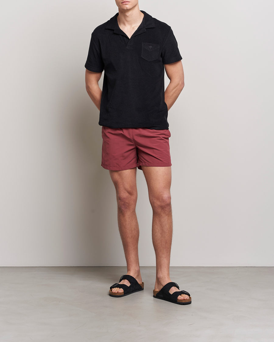 Mies | Uimahousut | Ripa Ripa | Plain Swimshorts Soft Red