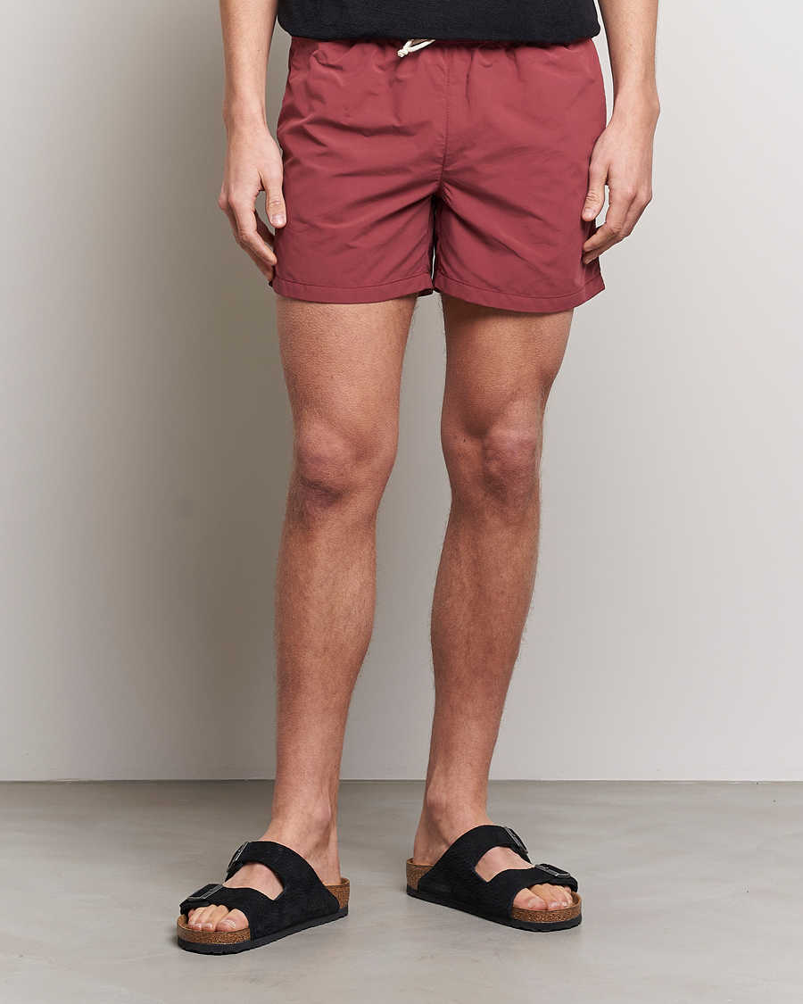Mies | Uimahousut | Ripa Ripa | Plain Swimshorts Soft Red