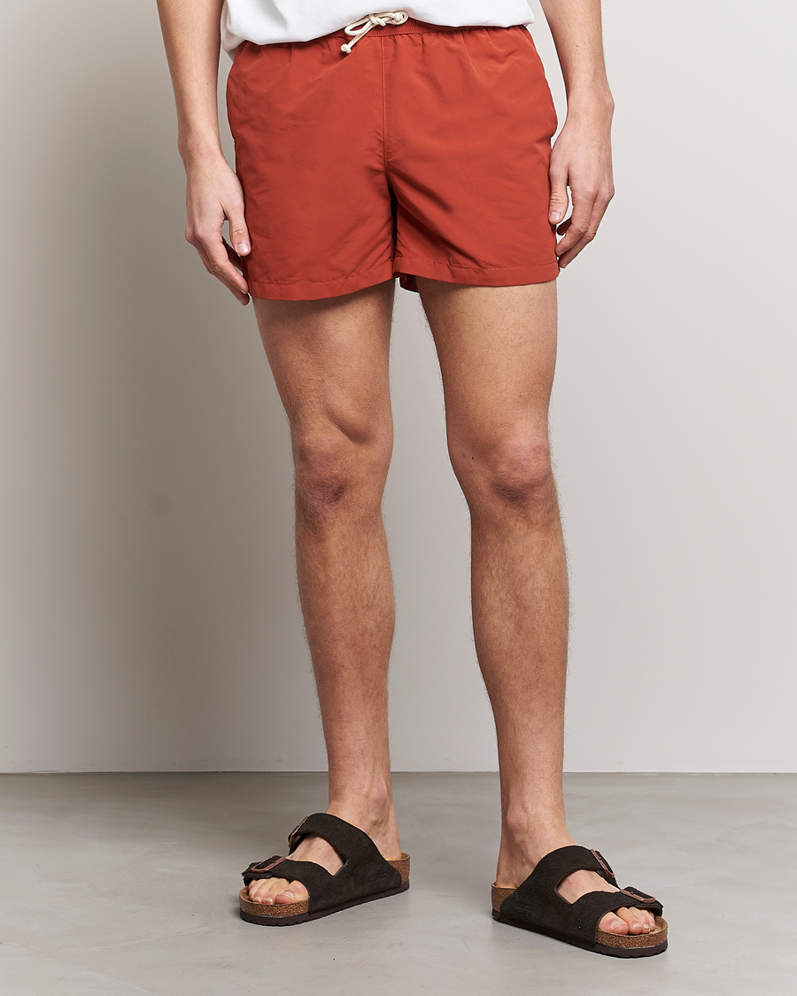 Mies | Uimahousut | Ripa Ripa | Plain Swimshorts Orange