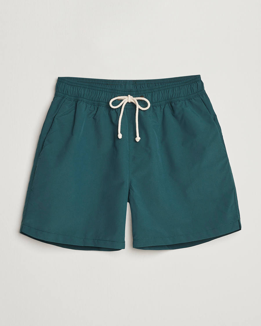 Mies | Uimahousut | Ripa Ripa | Plain Swimshorts Green