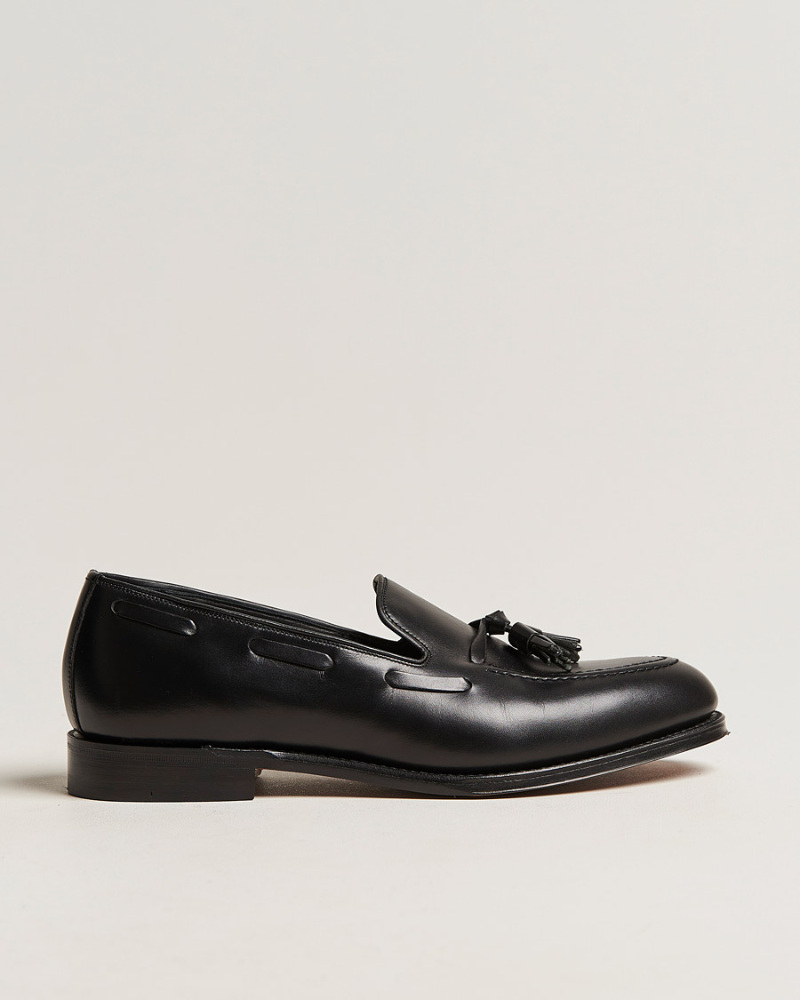 Mies | Loaferit | Loake 1880 | Russell Tassel Loafer Black Calf