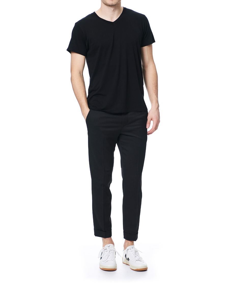 Mies | T-paidat | CDLP | V-Neck Tee Black