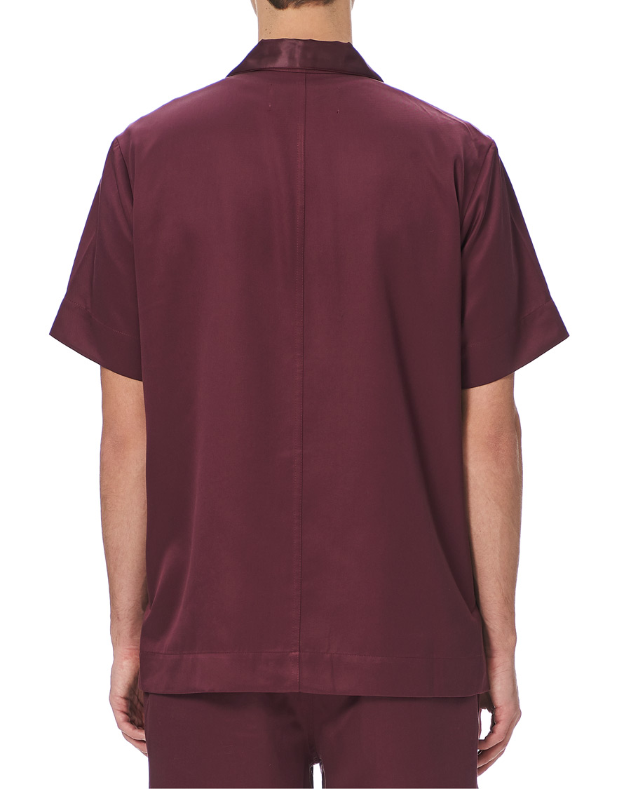Mies | Yöpuvut ja kylpytakit | CDLP | Home Suit Short Sleeve Burgundy