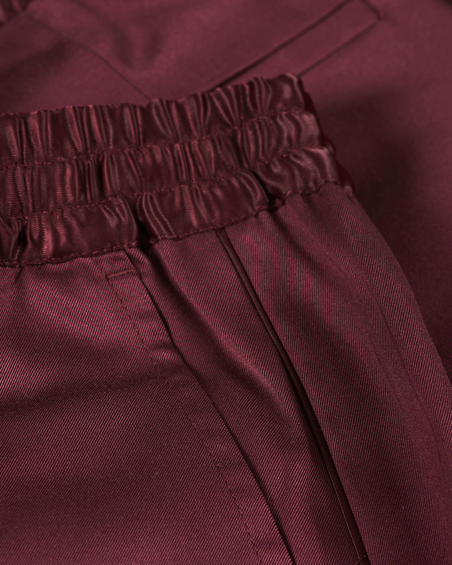 Mies | Yöpuvut ja kylpytakit | CDLP | Home Suit Short Sleeve Burgundy