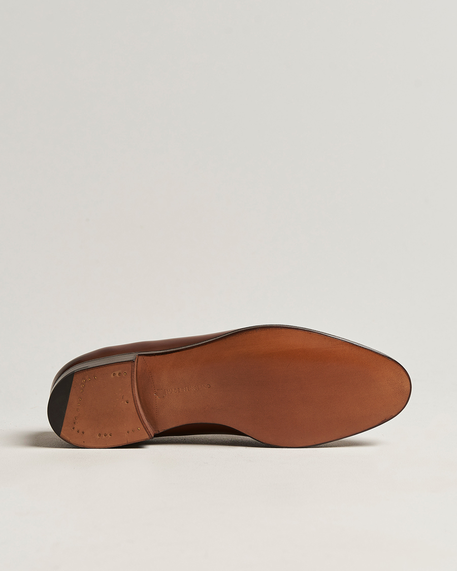 Mies | Loaferit | Edward Green | Piccadilly Penny Loafer Dark Oak Antique
