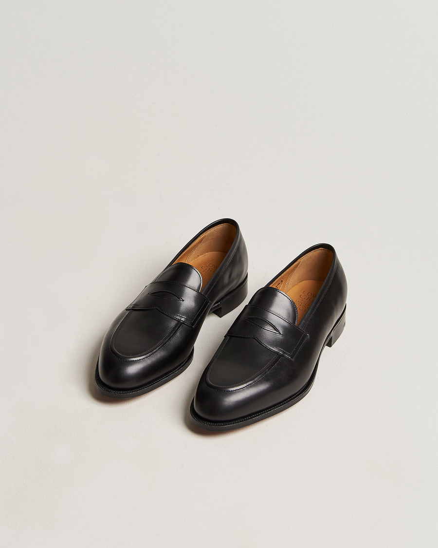 Mies | Best of British | Edward Green | Piccadilly Penny Loafer Black Calf