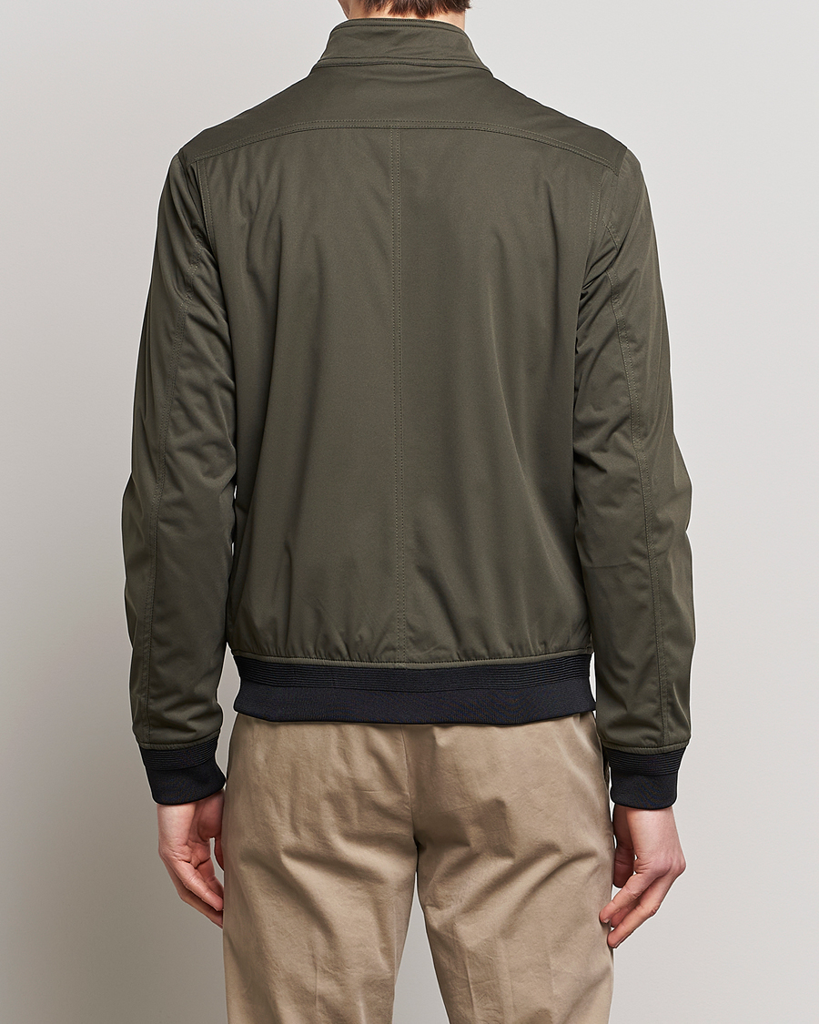 Mies | Takit | Oscar Jacobson | Harris Harrington Nylon Jacket Green