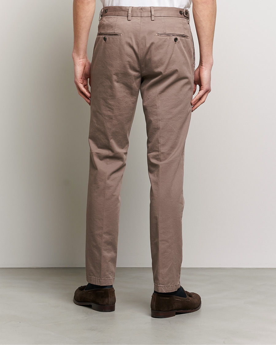 Mies | Housut | Oscar Jacobson | Danwick Side Adjusters Chino Light Brown