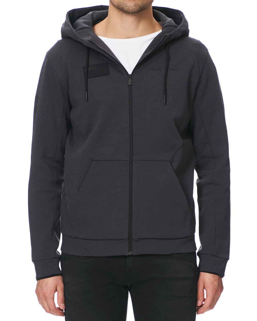 Mies | Puserot | Sail Racing | Defender Tech Zip Hoodie Phantom Grey