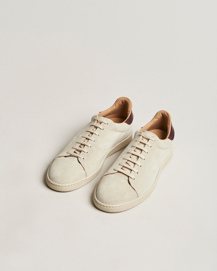 Mies | Sweyd | Sweyd | TI Sneakers Crema Suede/Wine