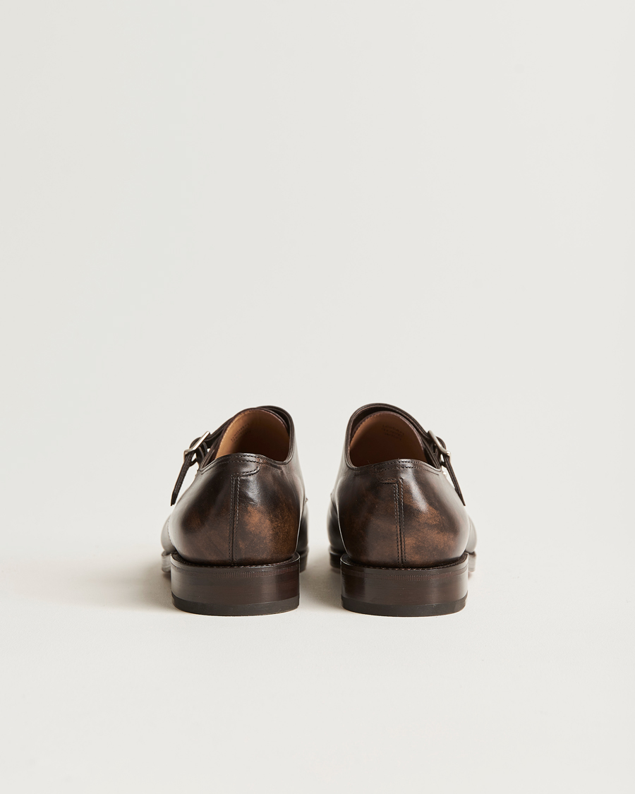 Mies | John Lobb William Double Monkstrap Dark Brown Calf | John Lobb | William Double Monkstrap Dark Brown Calf
