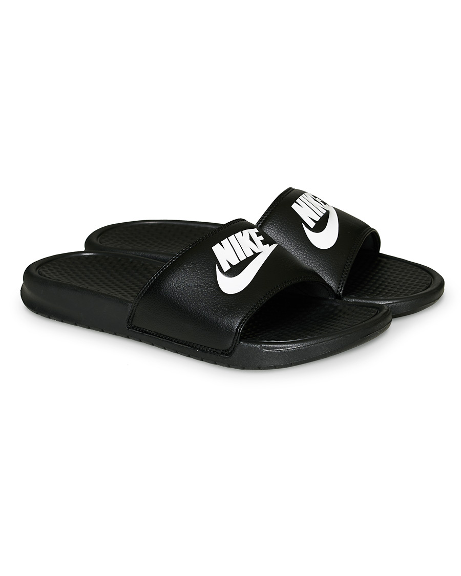 Mies | Nike Benassi JDI Slides Black/White | Nike | Benassi JDI Slides Black/White