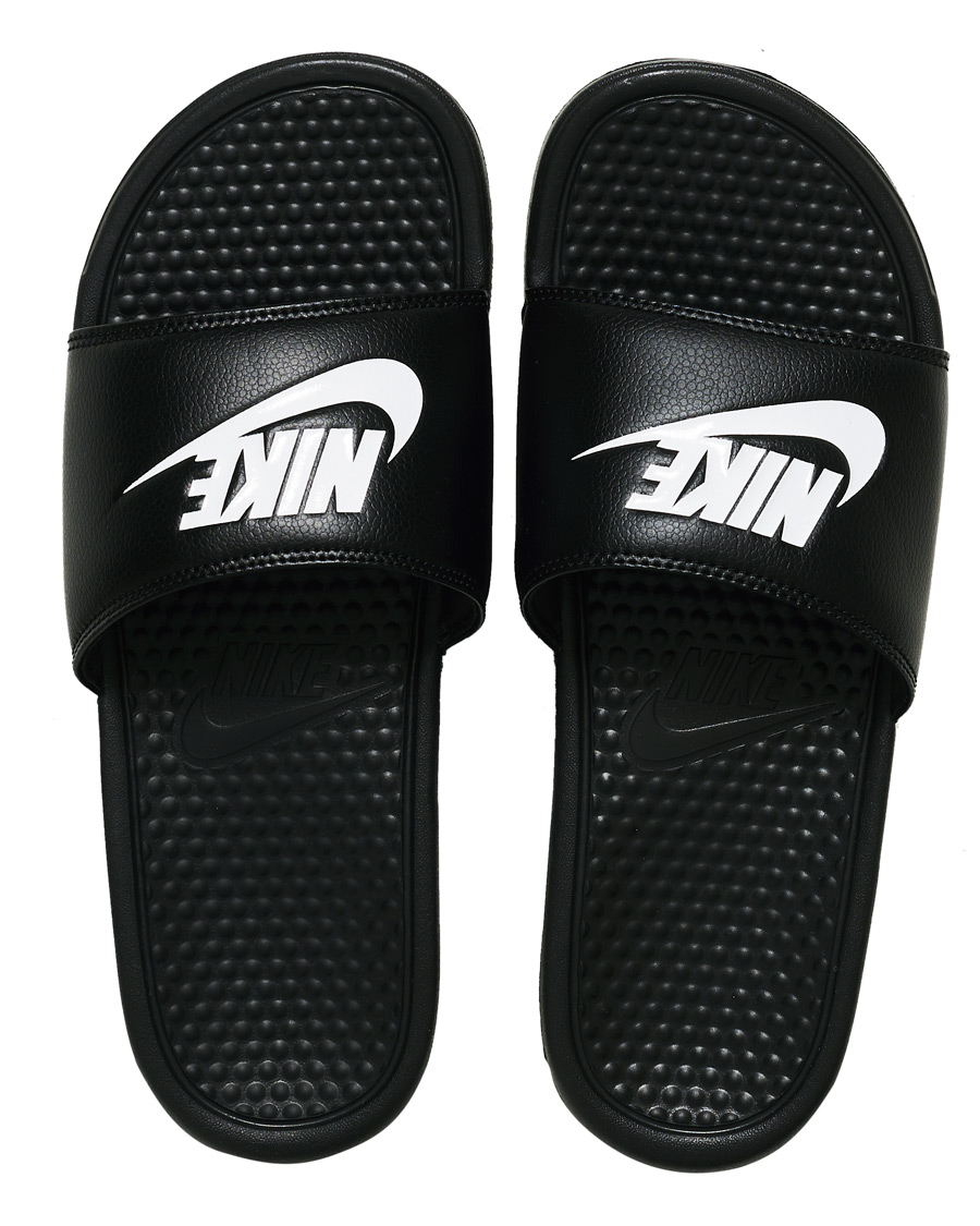 Mies | Nike Benassi JDI Slides Black/White | Nike | Benassi JDI Slides Black/White