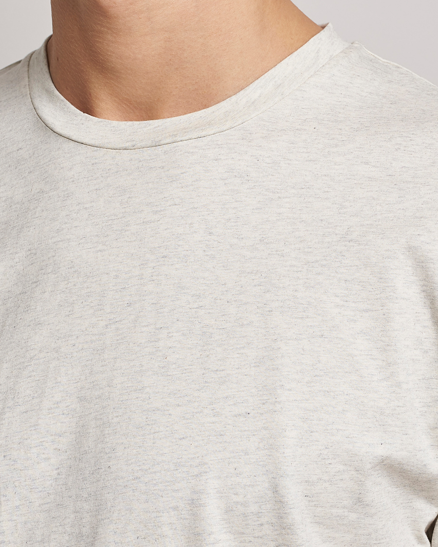 Mies | T-paidat | Sunspel | Riviera Midweight T-Shirt Archive White