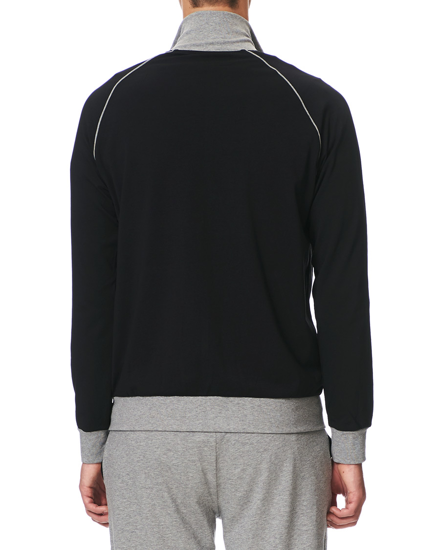 Mies | BOSS Loungewear Full-Zip Sweater Black | BOSS BLACK | BOSS Loungewear Full-Zip Sweater Black