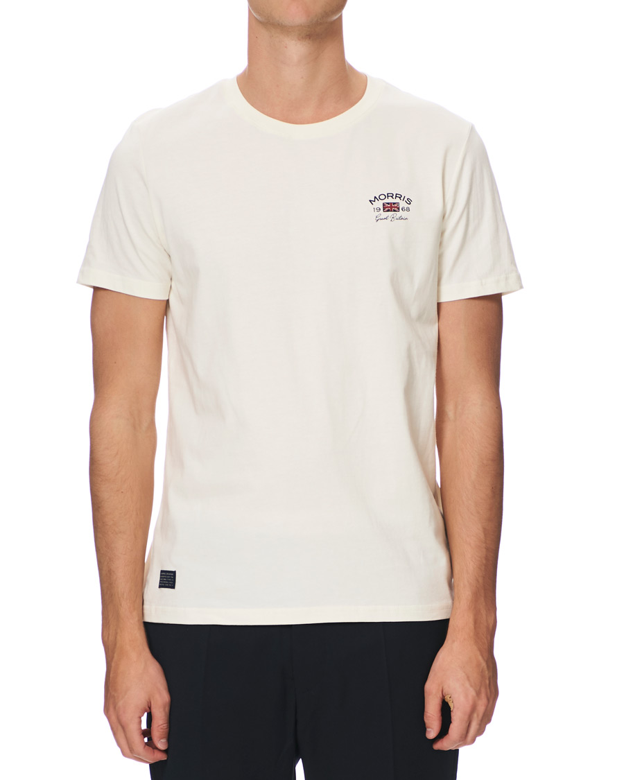 Mies | T-paidat | Morris | Léonce Crew Neck Tee Off White