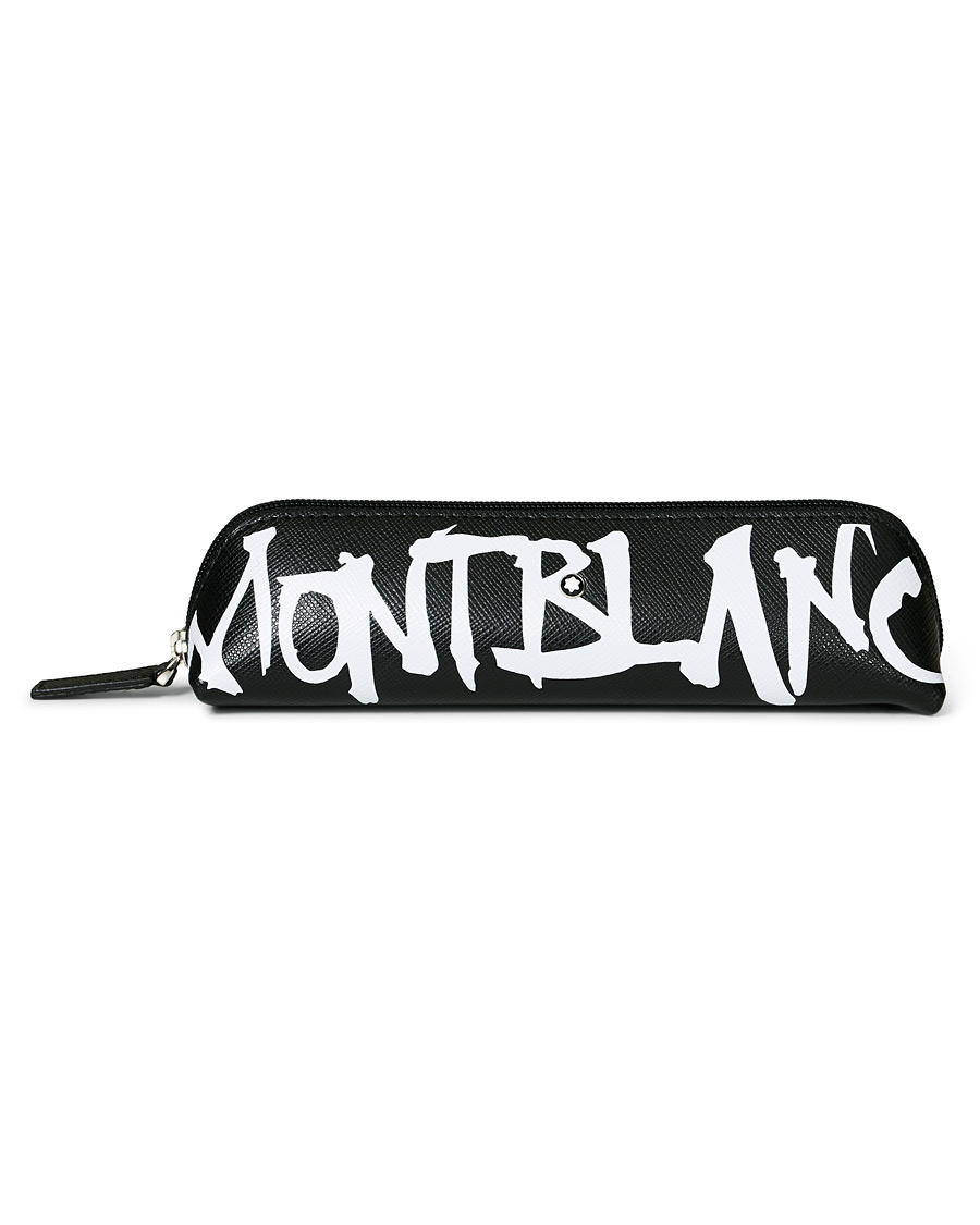 Mies | Montblanc Sartorial 2 Pen Pouch Zip Top Calligraphy Black | Montblanc | Sartorial 2 Pen Pouch Zip Top Calligraphy Black