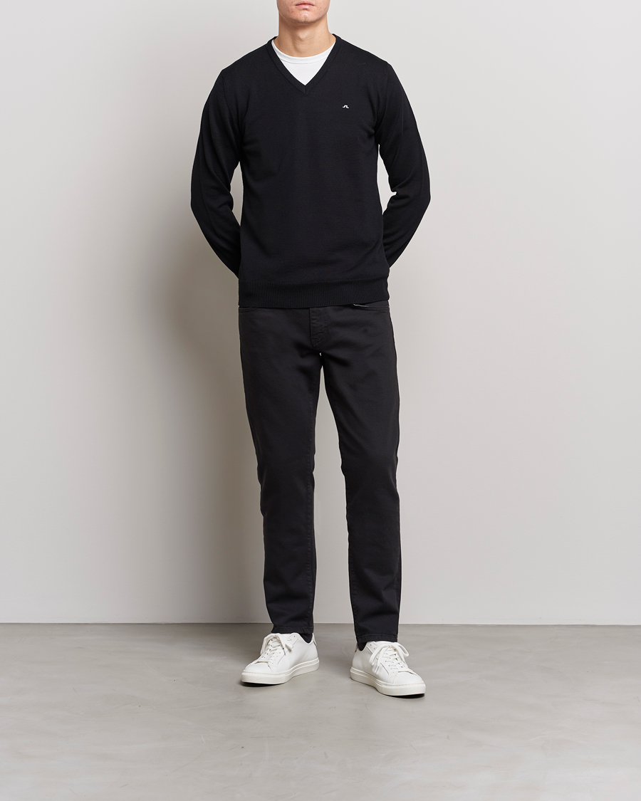 Mies | Viisitaskuhousut | J.Lindeberg | Jay Solid Stretch 5-Pocket Pants Black