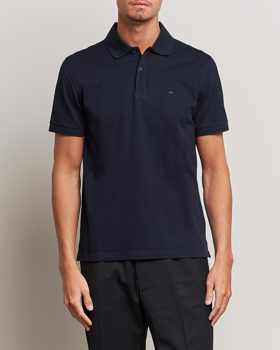 Mies | Business & Beyond | J.Lindeberg | Troy Polo Pique Navy