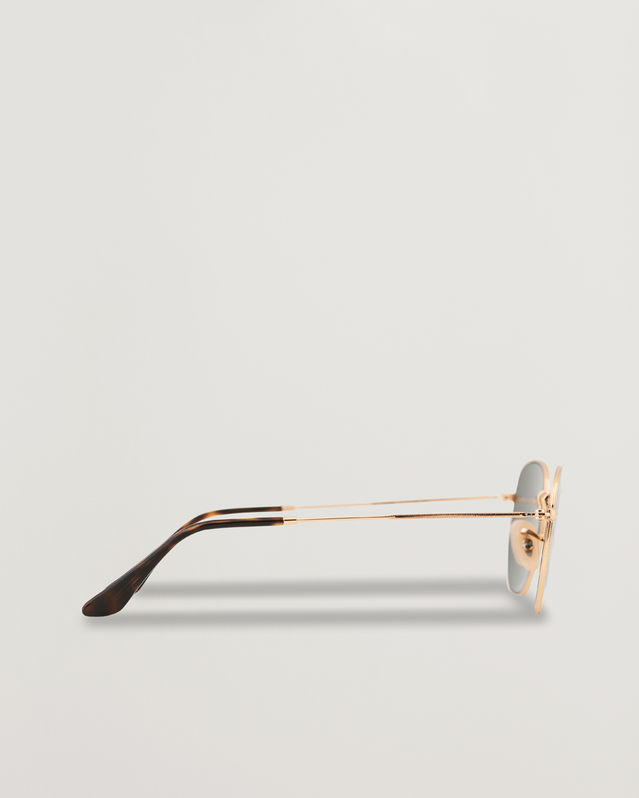 Mies | Aurinkolasit | Ray-Ban | 0RB3548N Hexagonal Sunglasses Gold/Green