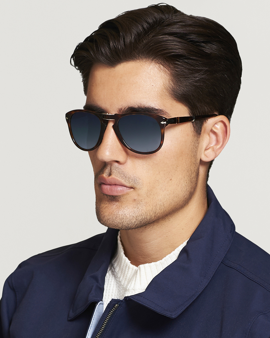 Mies | Aurinkolasit | Persol | 0PO0714 Folding Sunglasses Havana/Blue Gradient