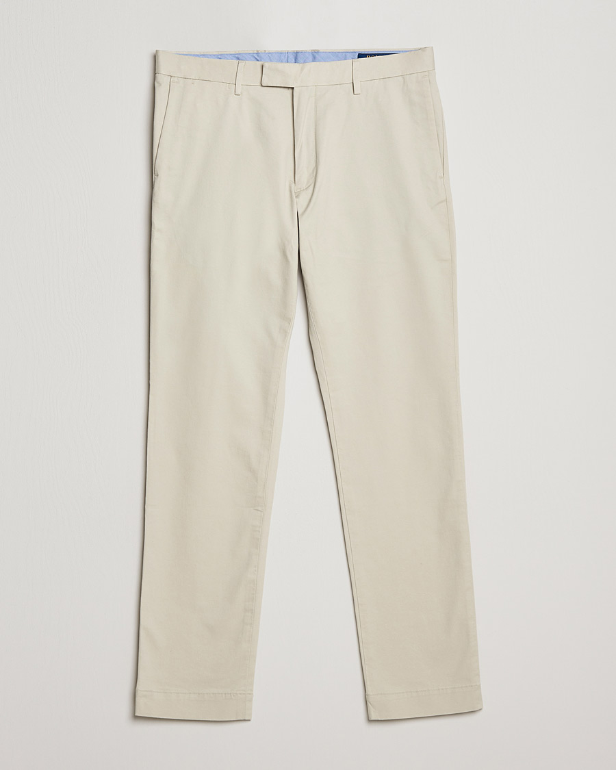 Mies | Housut | Polo Ralph Lauren | Slim Fit Stretch Chinos Beige
