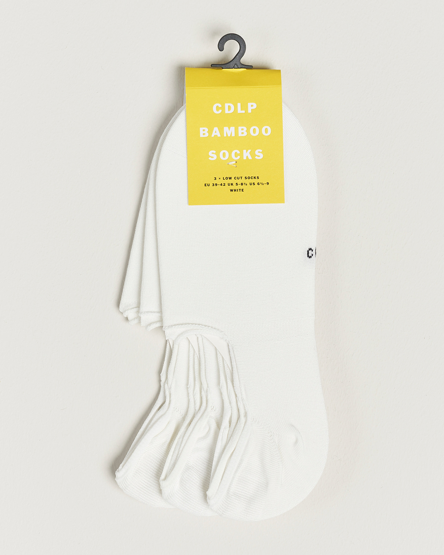 Mies | Alusvaatteet | CDLP | 3-Pack No Show Socks White