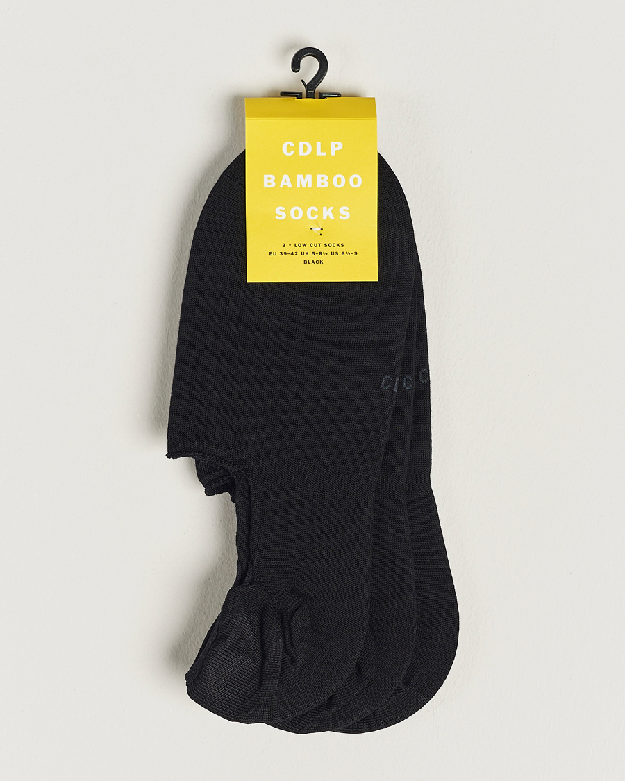 Mies | Alusvaatteet | CDLP | 3-Pack No Show Socks Black